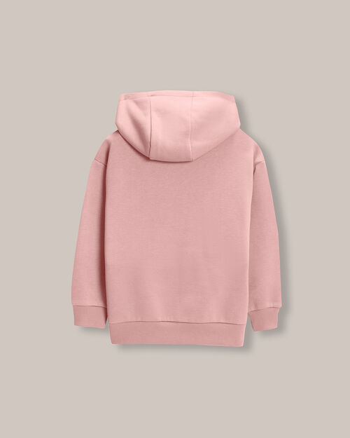 Sudadera Hoodie Básica Rosa